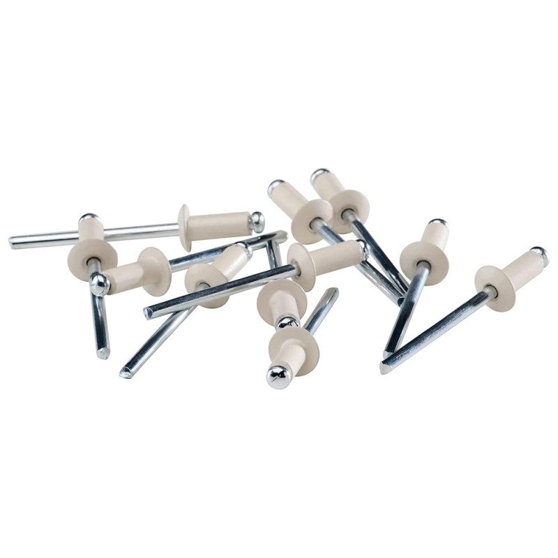 ALUMINIUM RIVET BEIGE 3.2 X 12