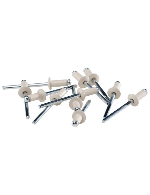 ALUMINIUM RIVET BEIGE 3.2 X 12