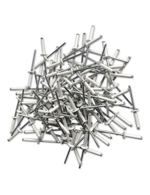 ALUMINIUM RIVET BEIGE 3.2 X 12.7