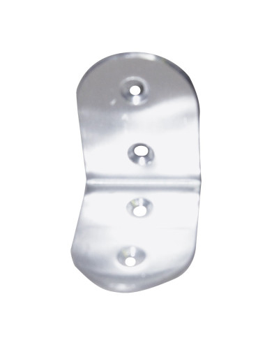 MARBLE BRACKET STAINLESS STEEL 20 x 20 x 16 x 1.8 MM