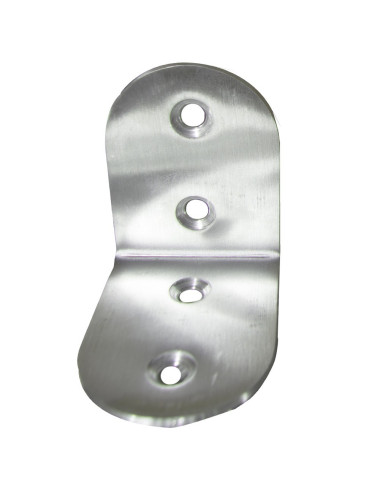 MARBLE BRACKET STAINLESS STEEL 50 x 50 x 38 x 3 MM