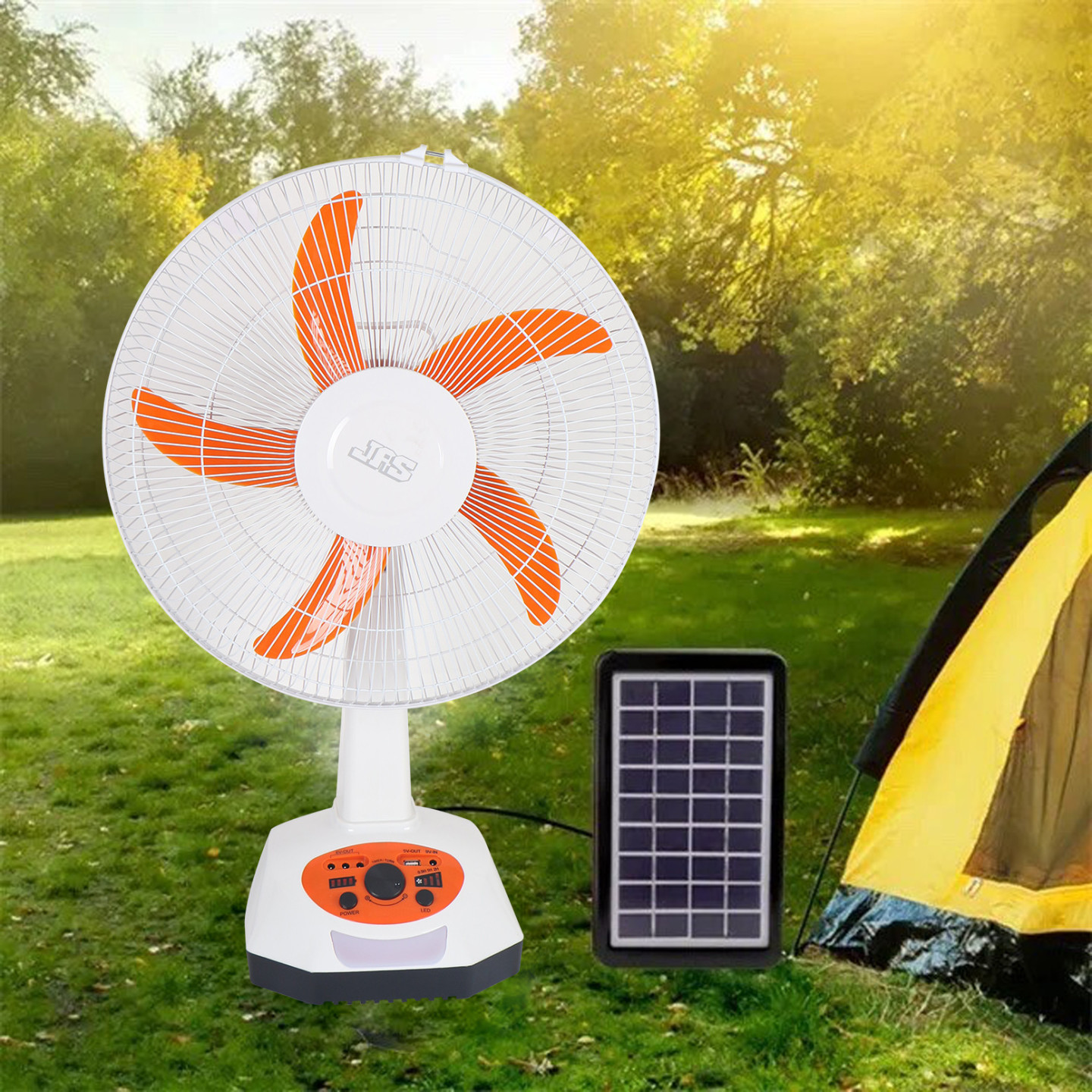 LD-3316 SOLAR FAN AC/DC 16