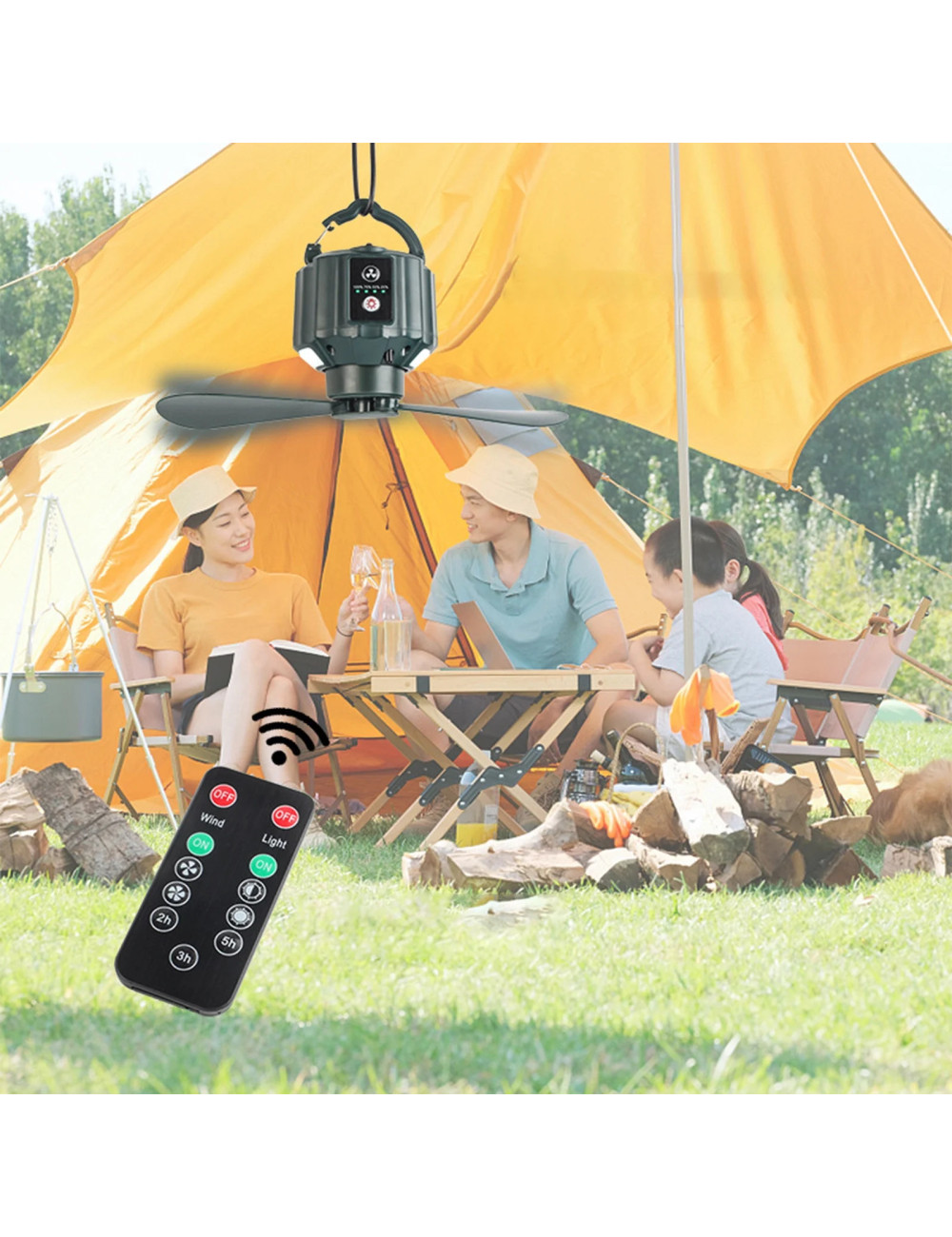 X15 USB OUTDOOR HNAGING COOLING FAN