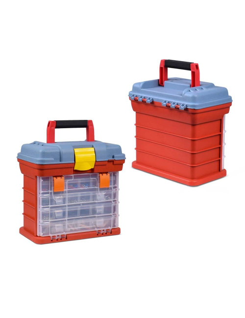 MJ31082 279X184X260MM TOOL BOX PLASTIC HANDLE