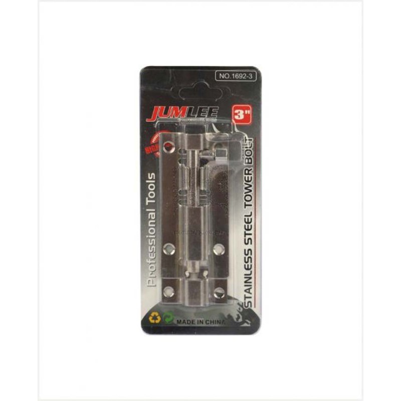 1692 STEEL TOWER BOLT 3"