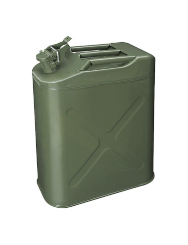 METAL JERRY CAN GREEN 20 LTRALIM