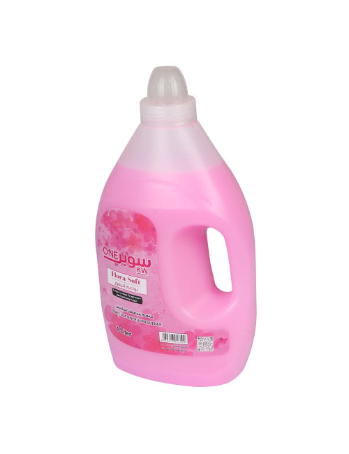 ONE SUPER FEBRIC SOFTENER FLORA SOFT 4LTR