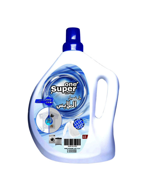 ONE SUPER جيل غسيل الملابس 4 لتر