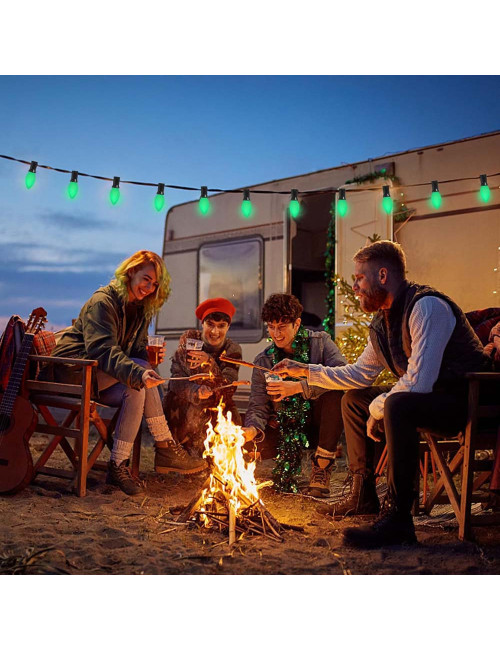 LED لمبة بلحة اخضر