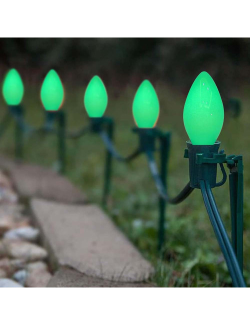 LED لمبة بلحة اخضر