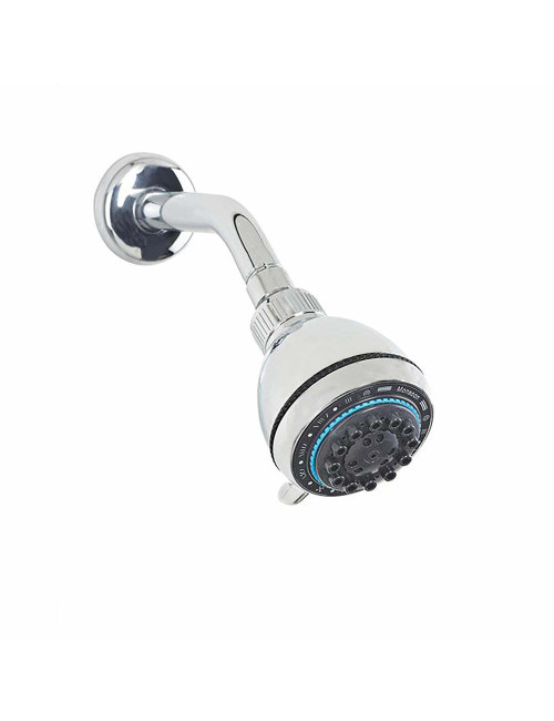 868 CHROME RAIN SHOWER HEAD SWIVEL 8"