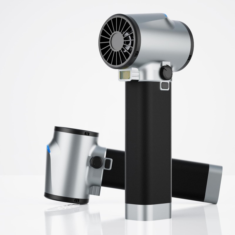 TF64A2 RECHARGABLE VIOLENT TURBOFAN WITH LED LAMP