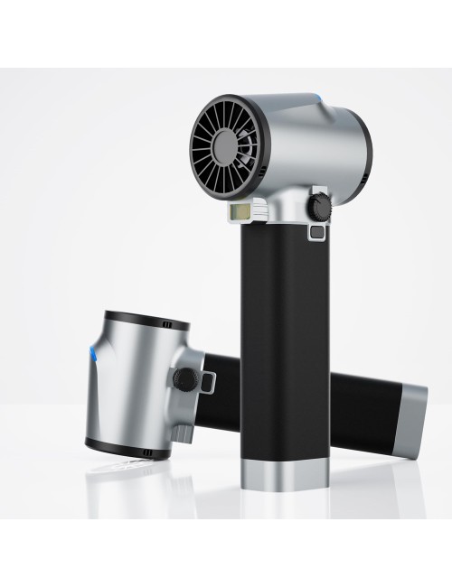 TF64A2 RECHARGABLE VIOLENT TURBOFAN WITH LED LAMP
