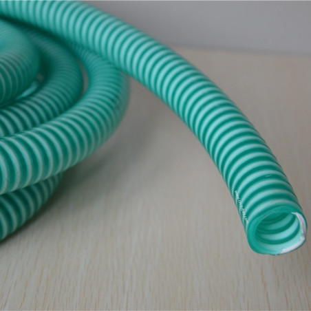 PVC SUCTION HOSE MEDIUM DUTY GREEN 1" X 50 MTR