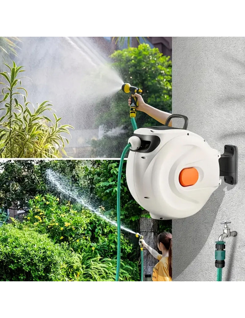 HOSE REEL AUTOMATIC RETRACTABLE