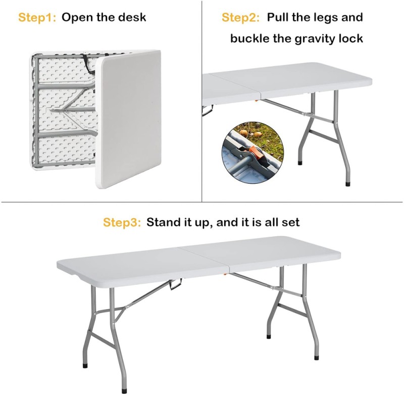 J-6 FOLDING TABLE 1.8M