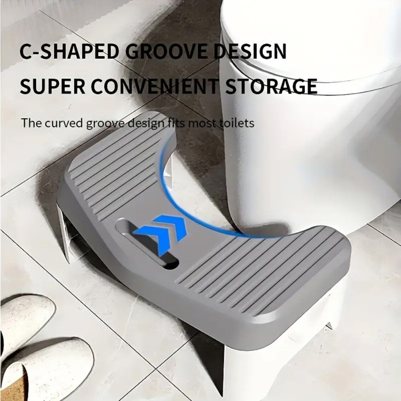MABALO PLASTIC TOILET SEAT FOOT REST