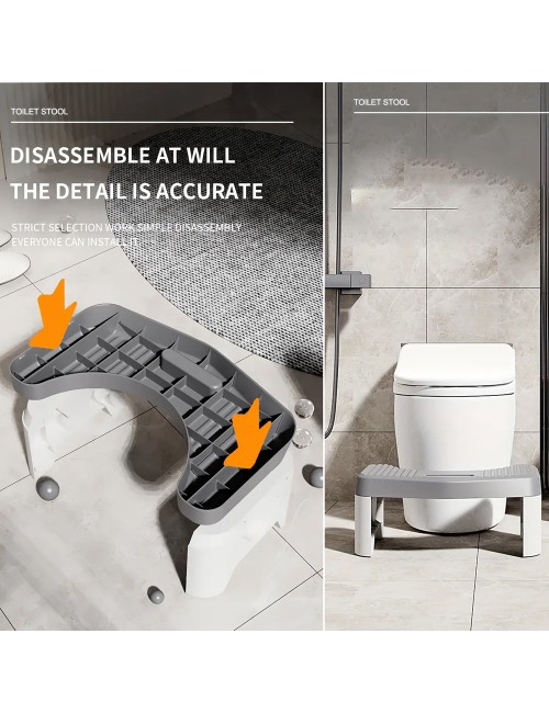 MABALO PLASTIC TOILET SEAT FOOT REST
