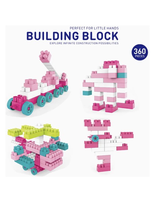 JX688-68 مجموعة كتل، 360 قطعة