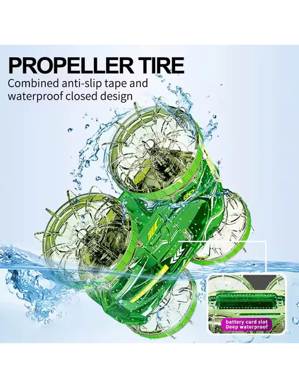 DH666-91B-1 سيارة RC 5 قنوات بتردد 2.4G