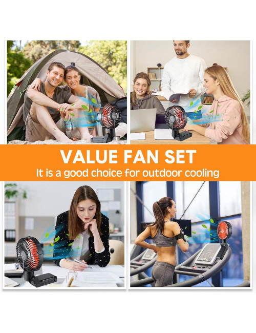 A20 USB OUTDOOR FAN WITH MAGNETIC SHAKING HEAD