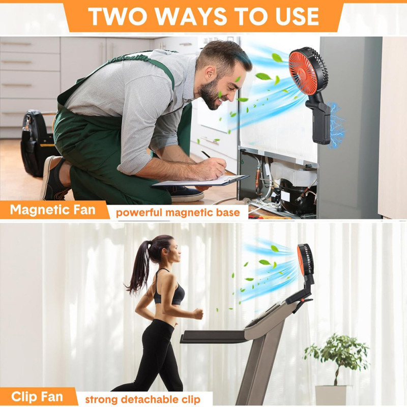 A20 USB OUTDOOR FAN WITH MAGNETIC SHAKING HEAD