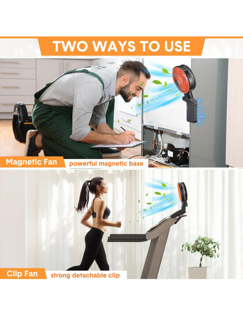 A20 USB OUTDOOR FAN WITH MAGNETIC SHAKING HEAD