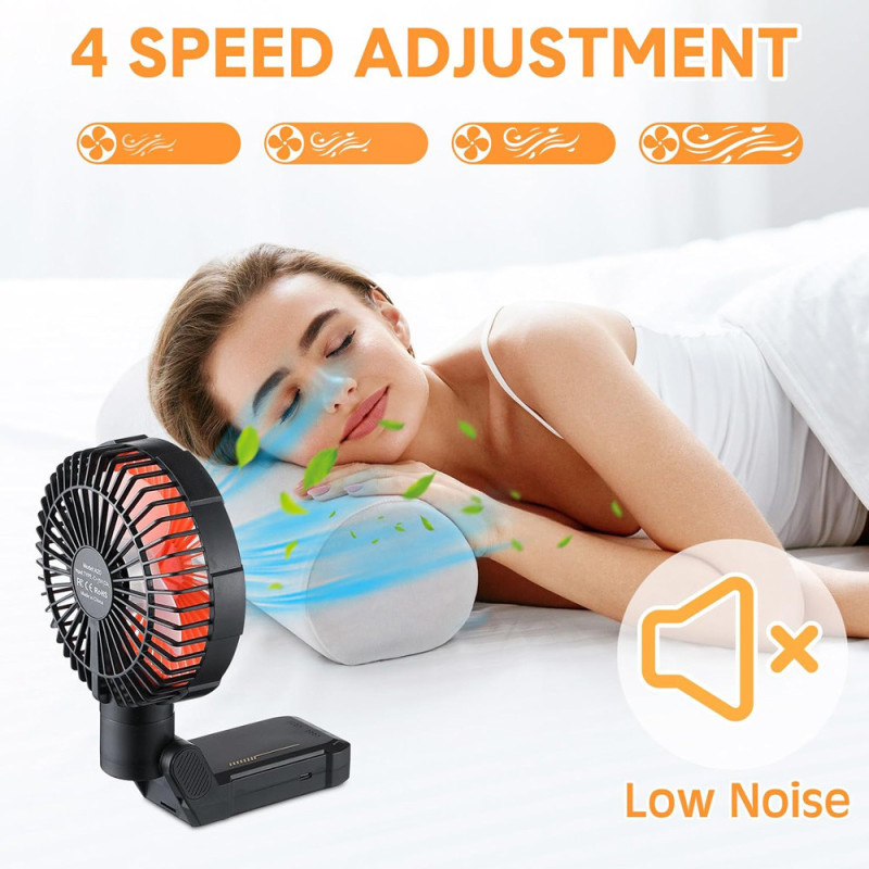 A20 USB OUTDOOR FAN WITH MAGNETIC SHAKING HEAD