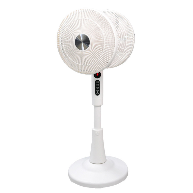FH360-002DC 5IN1 360 SMART DOUBLE HEAD ELECTRIC STAND FAN 80W