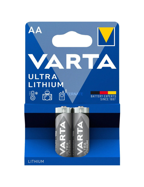 بطارات الترا لثوم حجم صغر كارت 2 حبه AA