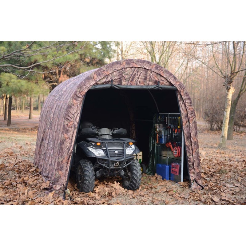 105-0145 CAMOUFLAGE ARCH TOP SHELTER 3 x 3 x 2.4 MTR