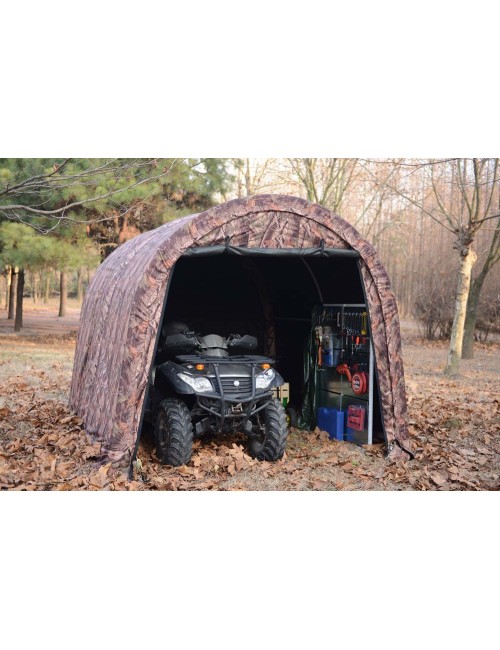 105-0145 CAMOUFLAGE ARCH TOP SHELTER 3 x 3 x 2.4 MTR