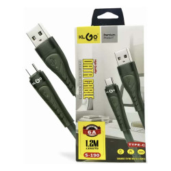 S-190 USB TO C 1.2M كيبل شحن