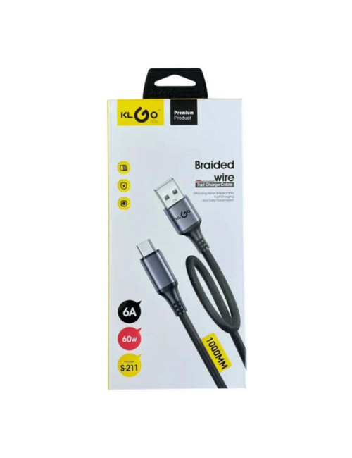 S-211 BRAIDED DATA CABLE 1M