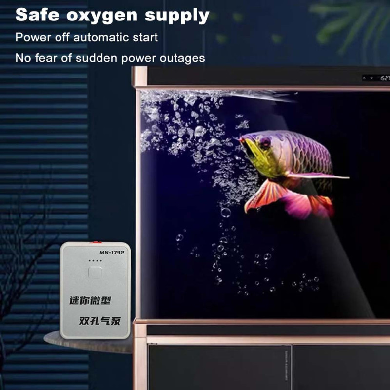 MN-1732 PORTABLE AQUARIUM AERATION PUMP