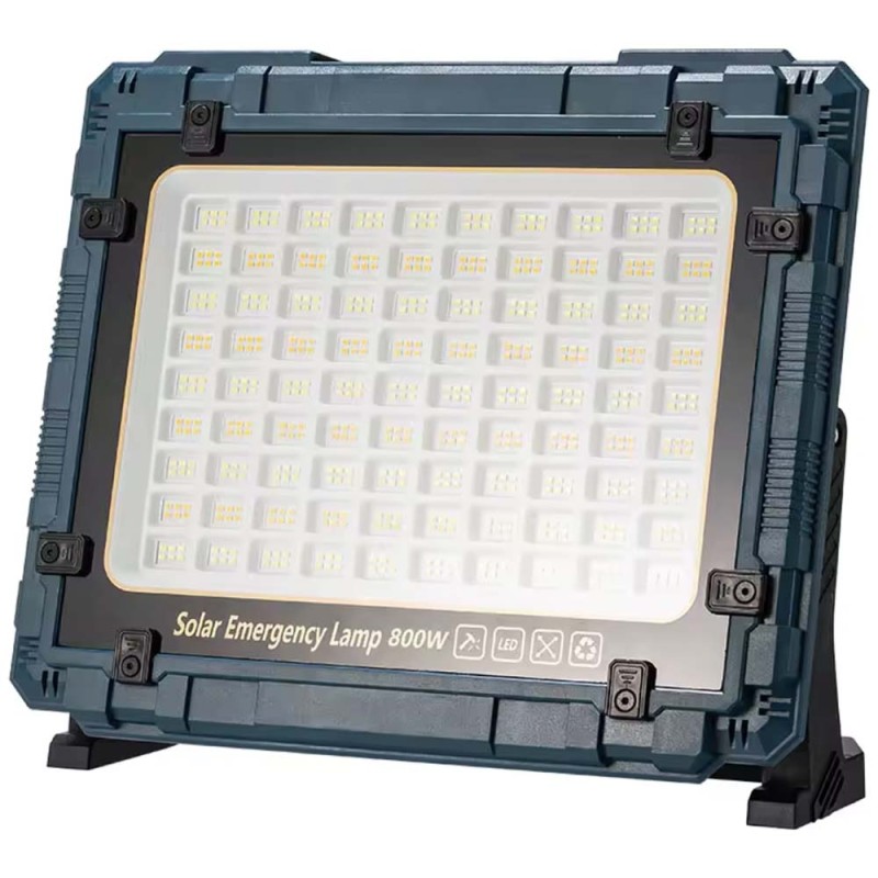 W8110-3 SOLAR FLOOD LIGHT WITH SOLAR PANEL 800W