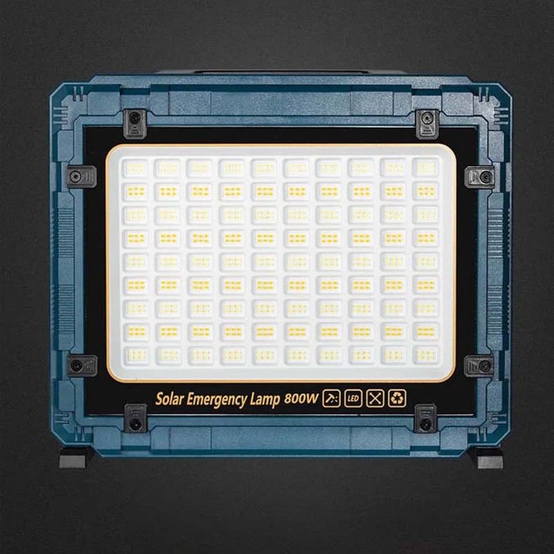 W8110-3 SOLAR FLOOD LIGHT WITH SOLAR PANEL 800W