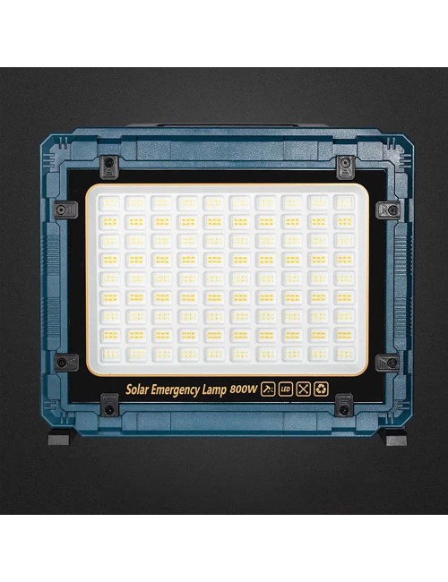 W8110-3 SOLAR FLOOD LIGHT WITH SOLAR PANEL 800W