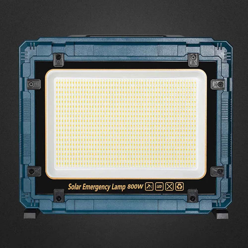 W8109-3 SOLAR FLOOD LIGHT WITH SOLAR PANEL 800W