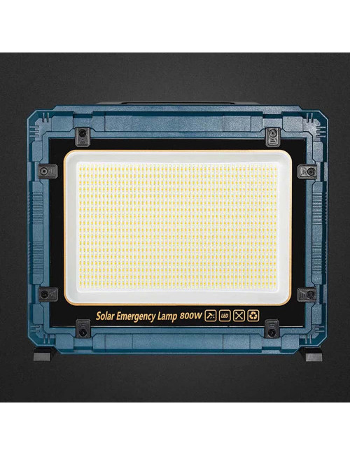 W8109-3 SOLAR FLOOD LIGHT WITH SOLAR PANEL 800W