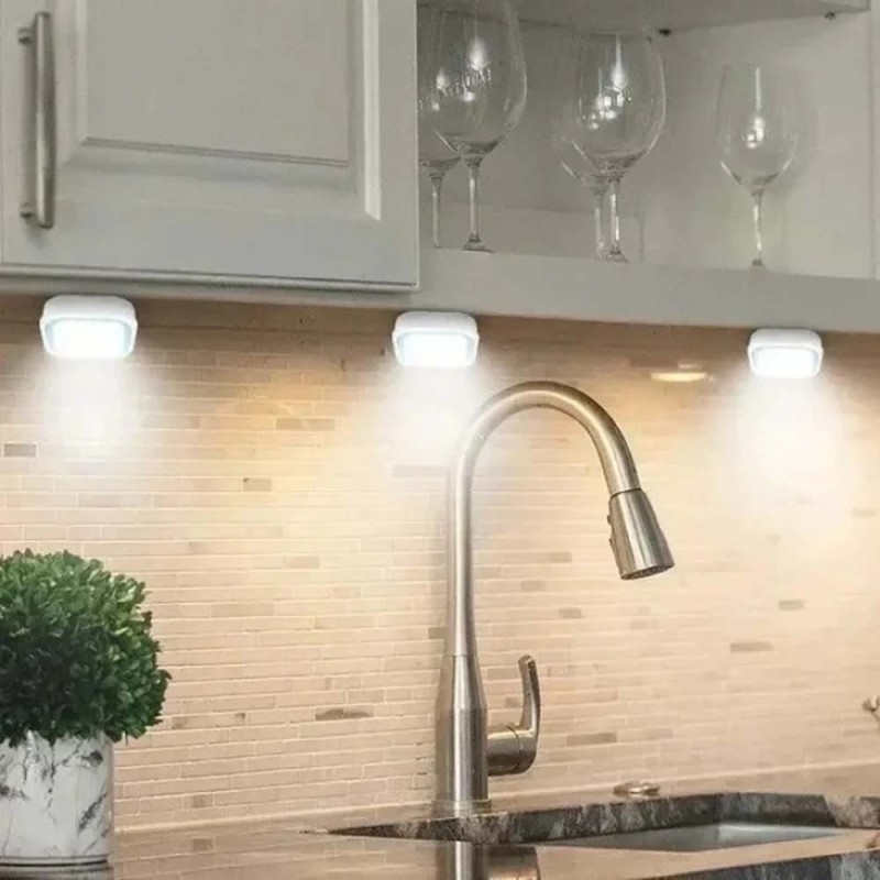 SQUAR LED WITH REMOTE CONTROL 3 PCS SET
