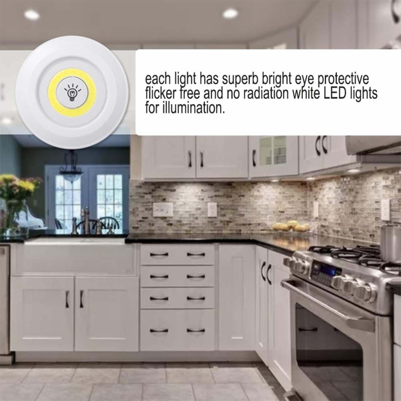 ROUND LED WITH REMOTE CONTROL 3 PCS SET
