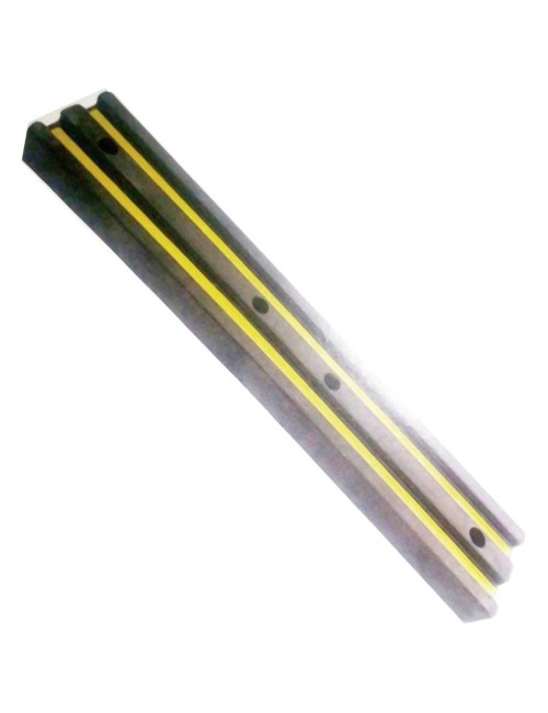 RUBBER WALL PROTECTOR 2 LINES 100 x 20 x 8 CM