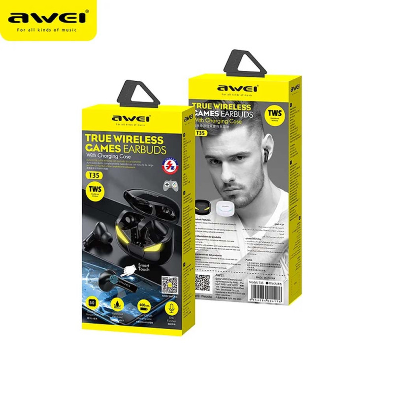 T35 TRUE WIRELESS EARBUDS