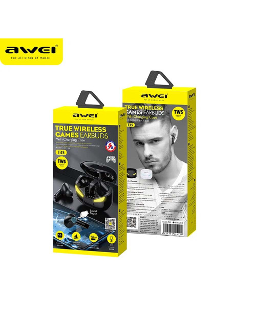 T35 TRUE WIRELESS EARBUDS