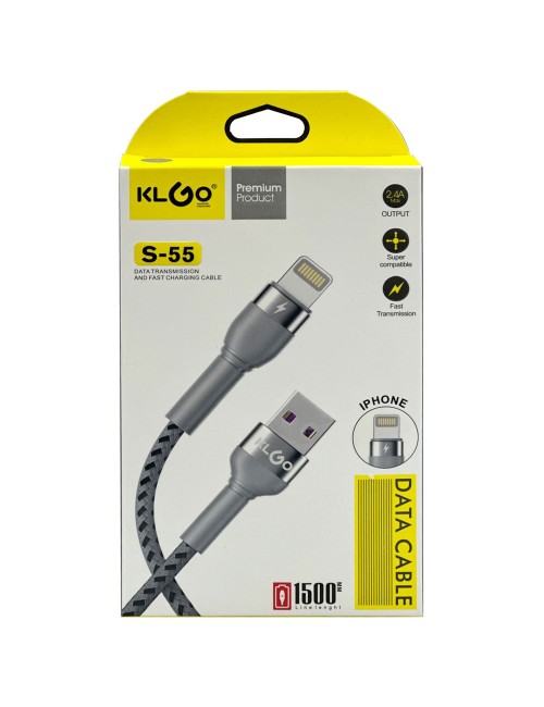S-55 USB TO LIGHTNING 1.5M كيبل شحن
