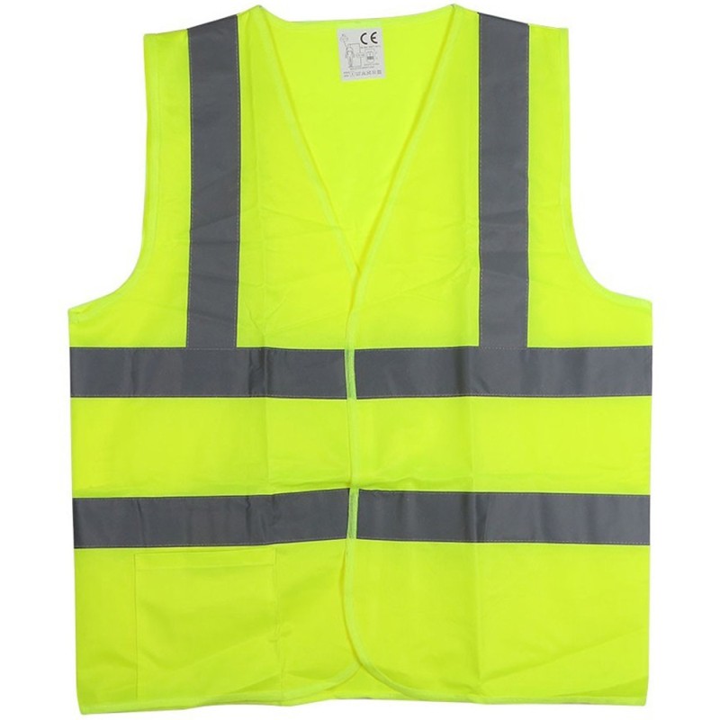 SAFETY VEST REFLECTIVE 120 GMS WITH 1 POCKET H.D.