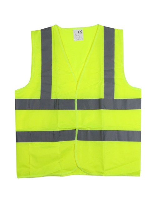 SAFETY VEST REFLECTIVE 120 GMS WITH 1 POCKET H.D.