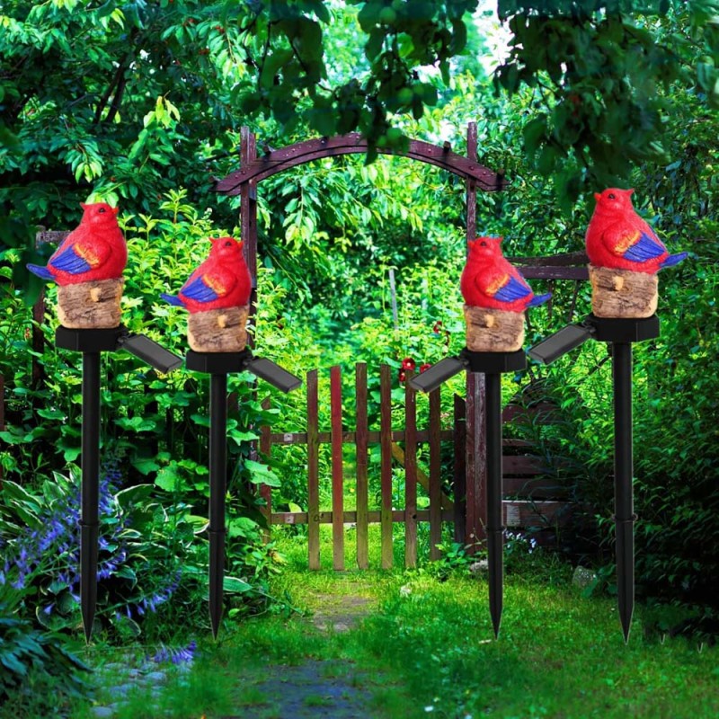 SOLAR DECORATIVE GARDEN LIGHT BIRD
