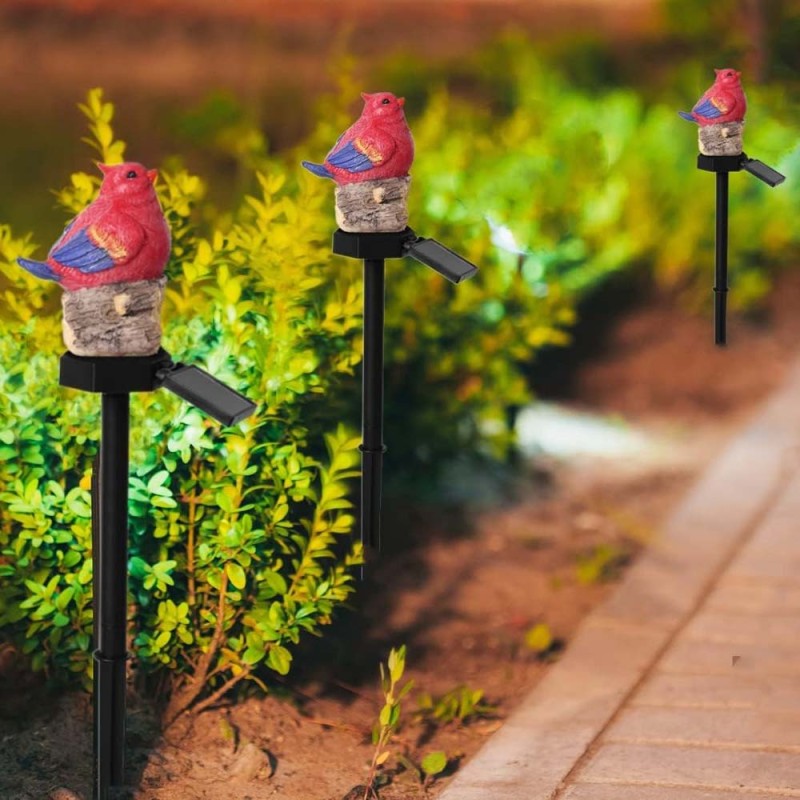 SOLAR DECORATIVE GARDEN LIGHT BIRD